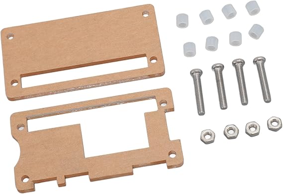 Vikye Case for Orange Pi Zero 2W, Acrylic Transparent Development Board Case, Precise Cutouts Simple Protective Case for Development Board