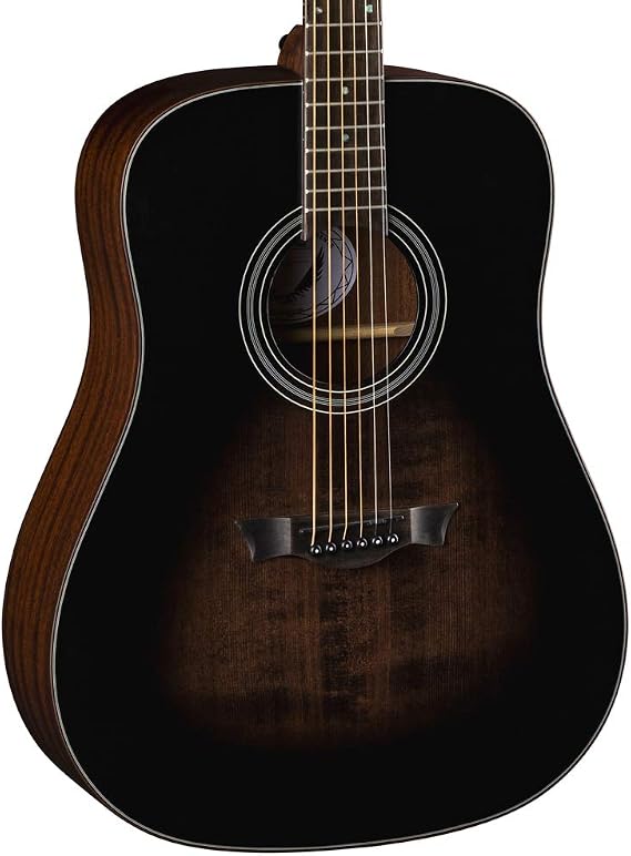 Dean St Augustine Dreadnaught Solid Top Acoustic Guitar, Satin Vintage Burst