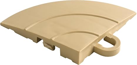 SwissTrax DiamondTrax Home Garage Flooring (Corner 4 Pack, Mocha Java)
