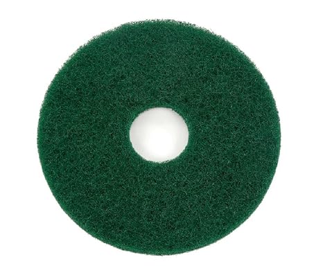 Oreck Commercial 437.056 Cleaning Orbiter Pad, 12" Diameter, For 550MC Orbiter Floor Machine, Green