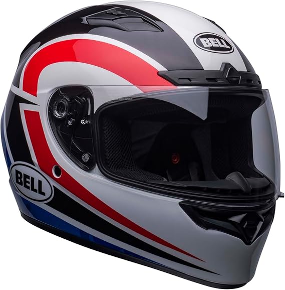 Bell Powersports Qualifier DLX MIPS Blitz Gloss White/Blue Camo 2X-Large