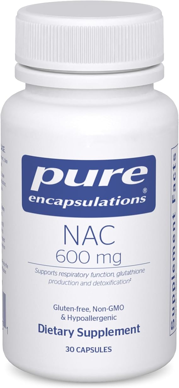 Pure Encapsulations NAC 600 mg, 30 Capsules