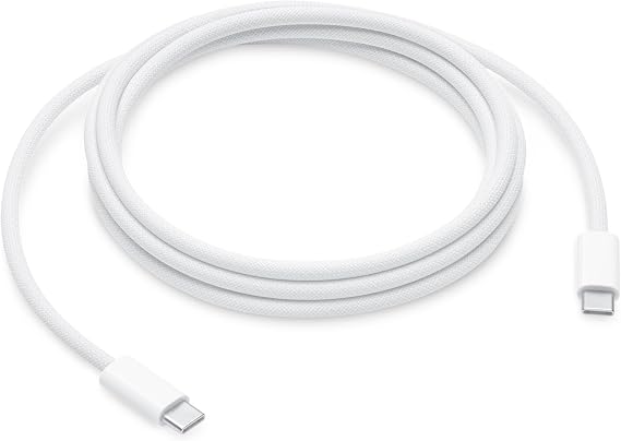 Apple 240W USB-C to USB-C Woven Charge Cable (2 m): Fast and Convenient Charging