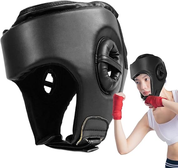 Boxing Helmet Lightweight Protective Padded Guard