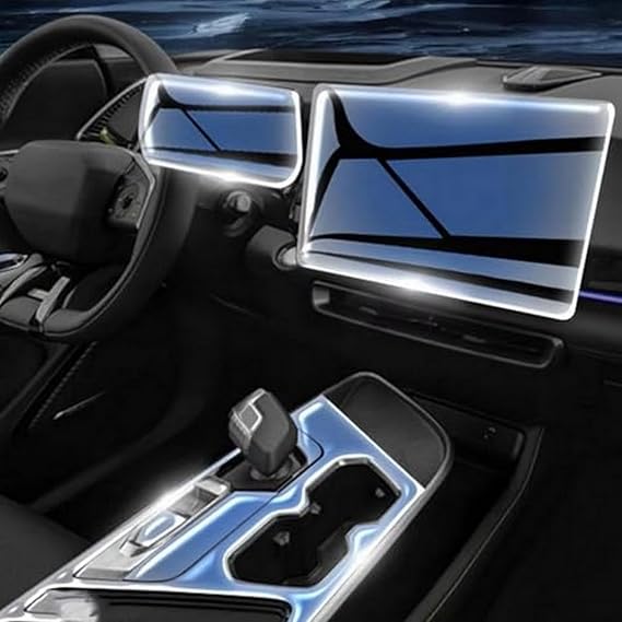 Auto Central Control TPU Navigation Anti Scratch interior Protection Film Navigation For BAIC BEIJING X55 II 2024 Accessories