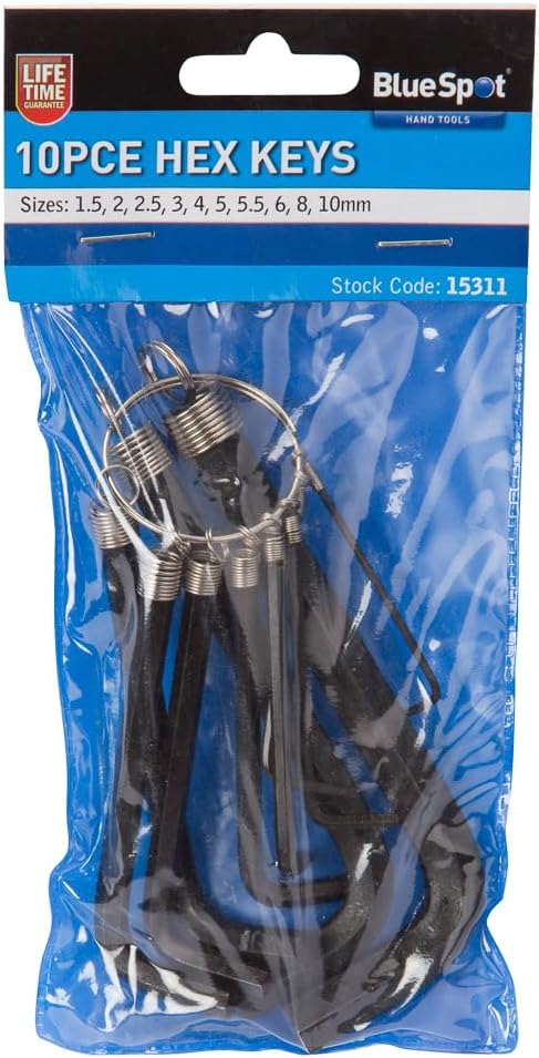 Hex Key Set 10Pce