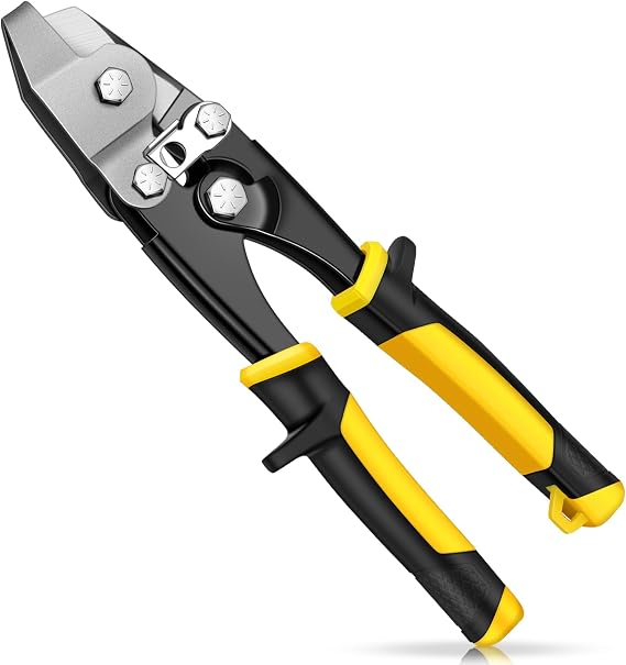 Sheet Metal Hand Notcher Sheet Metal V Notcher Tools Cuts 30 Degree V Notch Ductwork Notching Tool Tubing HVAC Tool for Ductwork Vinyl Siding and Seam Roofing