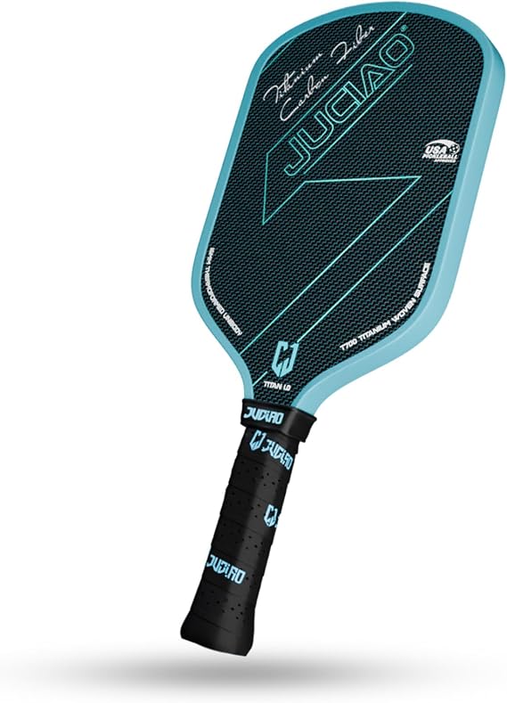 Pickleball Paddles,Carbon Fiber Surface Pickleball Racket, Honeycomb Core,USAPA Approved Pickleball Paddle for Beginners & Intermediate Players