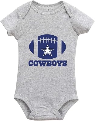 Cowboys Baby Bodysuit Girl boy Infant Toddler Organic Clothes