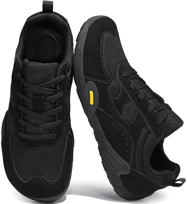 Barefoot Shoes Men Cross Trainer Sneakers Wide Toe Box Minimalist Training Shoes Zero Drop Tennis Ground Feel for Gym Workout Lifting Trail Running Outdoor Hiking Climbing Work Walking Travel Sports