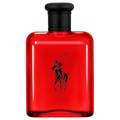 RALPH LAUREN FRAGRANCES - Polo Red - Eau de Toilette - Mens Cologne - Woody & Spicy - With Grapefruit, Saffron, and Redwood - Medium Intensity