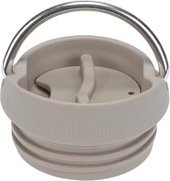 Klean Kanteen TKWide Cafe Cap Leakproof Insulated Coffee/Tea Lid, BPA-Free, Dishwasher-Safe, Taupe