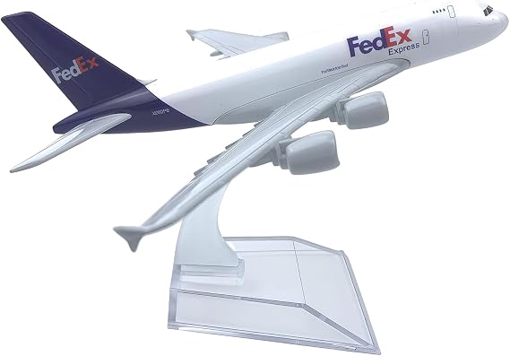 Model Plane, A380 Airplane Model 1:400 Diecast Airway Planes, Metal Aircraft with Display Stand for Adult Collectors & Aviation Enthusiasts (Express Ver.)
