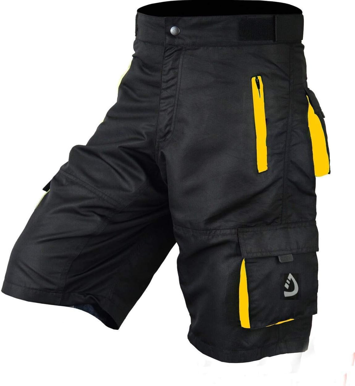 Deckra Mens Cycling Shorts MTB Mountain Biking Bike Padded Liner Shorts