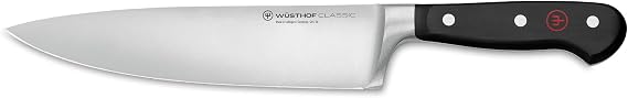 WUSTHOF Classic 8" Chef's Knife, Black