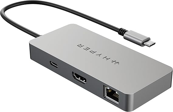 HyperDrive 5 Port USB C Hub - 86W Power Delivery, 4K HDMI, Ethernet, 5Gbps USB-A, USB Hub for Laptop, Chromebooks, and USB-C Compatible Devices