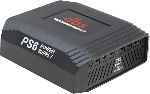 dbx PS6 Six-Out PMC Personal Monitor Controller Power Supply