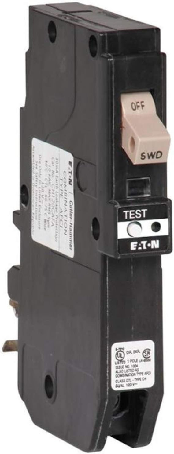 Eaton CH 20A Single-Pole AFCI/GFCI Circuit Breaker - 1 Each
