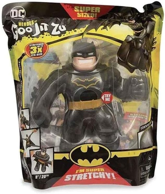 Grandi Giochi SUPERGOO Batman 20cm-GJT20000, 8056379123132