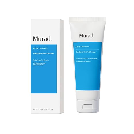 Murad Acne Control Clarifying Cream Cleanser - Salicylic Acid - 5 Fl Oz