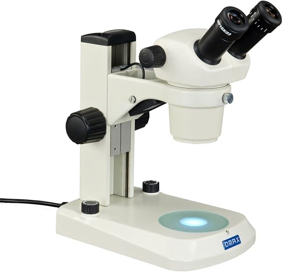OMAX K2213 Binocular Stereo Microscope 30X with Dual LED Lights