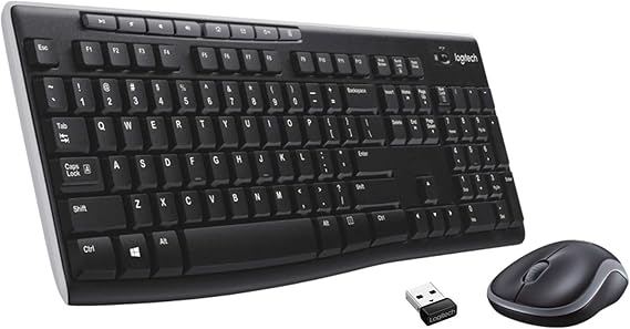 Logitech MK270 Wireless Combo 4 Pack Black
