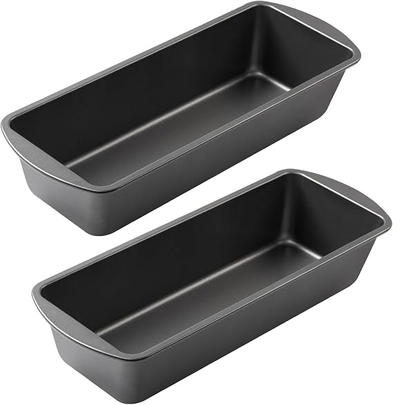 Loaf Pan, 2 Pack Baking Pan Mini Loaf Pans Bread Pans For Homemade Bread, Bread Loaf Pan Bread Baking Pan For Home Baking Bread Cake