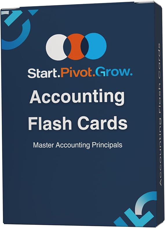 Accounting Flash Cards | Simplify Accounting Concepts | Learn Bookkeeping & Financial Literacy | Build Financial Intelligence | Ideal for Students & Professionals in Personal Finance