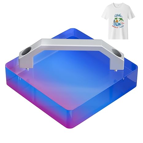 HTV Cooling Block for Heat Press with Handle, DTF Cooling Block | Fast Heat Press Cooling Block for DTF Transfers, Heat Press Cooler for Sublimation DTF Film, Heat Transfer Paper Accessories