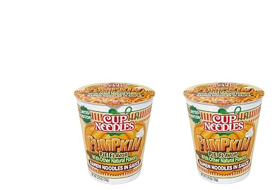 Cup Noodles Limited Edition Ramen Noodles in Sauce - 2 pack Pumpkin Pie 2.75oz