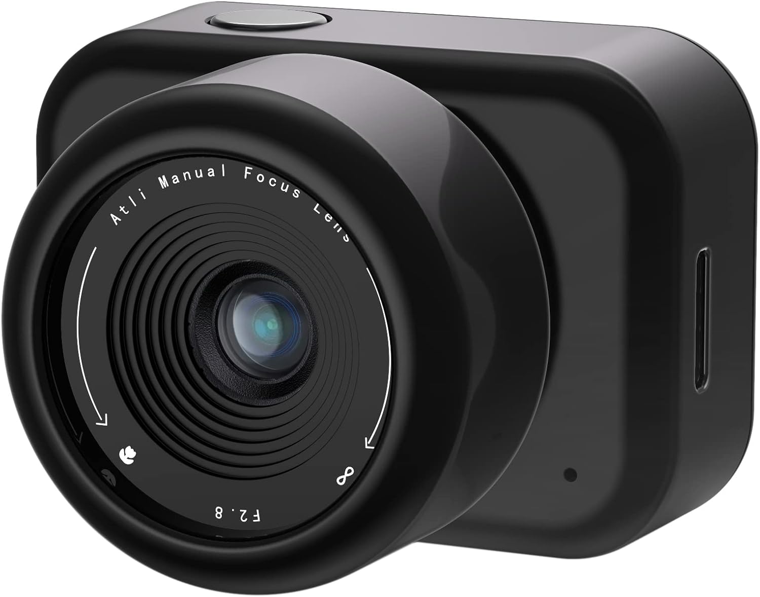 ATLI 1080P Time Lapse Camera WiFi HDR APP Control Real-time Preview Timing Shooting Manual Focus Timelapse Video Camera for Indoor Flower Plants Weather Remote Access Black