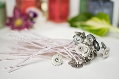 Candlewic Natural Candle Wicks, Large, 100 Pieces Large
