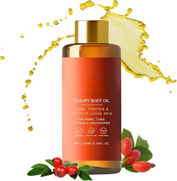 Glow Remedy Oil Skin Tightening, Magic Body Firming Oil, Magic Luxury Body Oil, Moisturising Body Oil for Women, Tightens Loose Skin, Reduces Fine Line & Wrinkles, Friendly to All Skin Types, 100ml