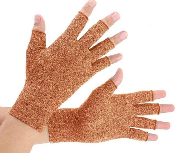 VITTO Arthritis Gloves - Compression Gloves for Arthritis Pain Relief - S | Designed to provide targeted relief from carpal tunnel, injuries, and joint discomfort. Their snug fit helps reduce swelling.
