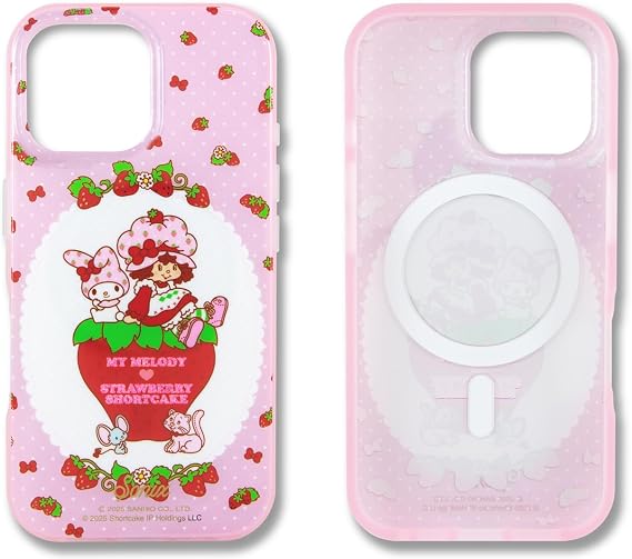 Sonix x Sanrio Phone Case for iPhone 16 Pro | Compatible with MagSafe | 10ft Drop Tested | My Melody x Strawberry Shortcake