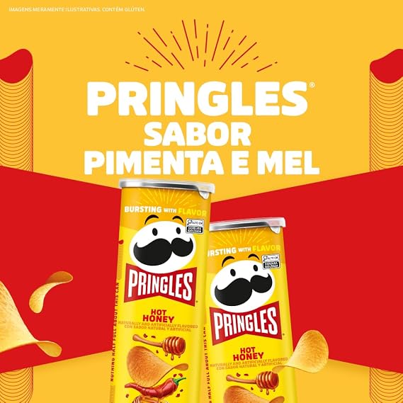 Pringles Hot Honey Potato Crisps Chips, 5.5 oz