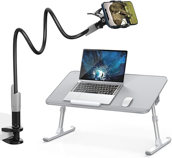 SAIJI Gooseneck Bed Phone Holder