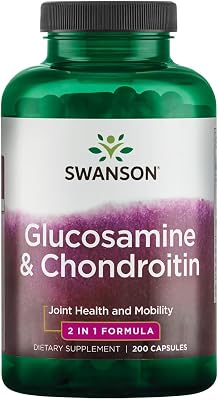 Swanson Glucosamine & Chondroitin Combo 500250 Milligrams 200 Capsules