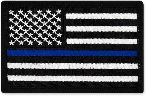 PinMart's Thin Blue Line Flag Patch