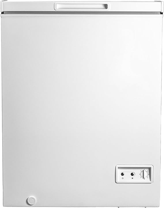 Danby DCF050A5WDB 26.38 in. 5.0 cu. ft. Manual Defrost Square Model Chest Freezer