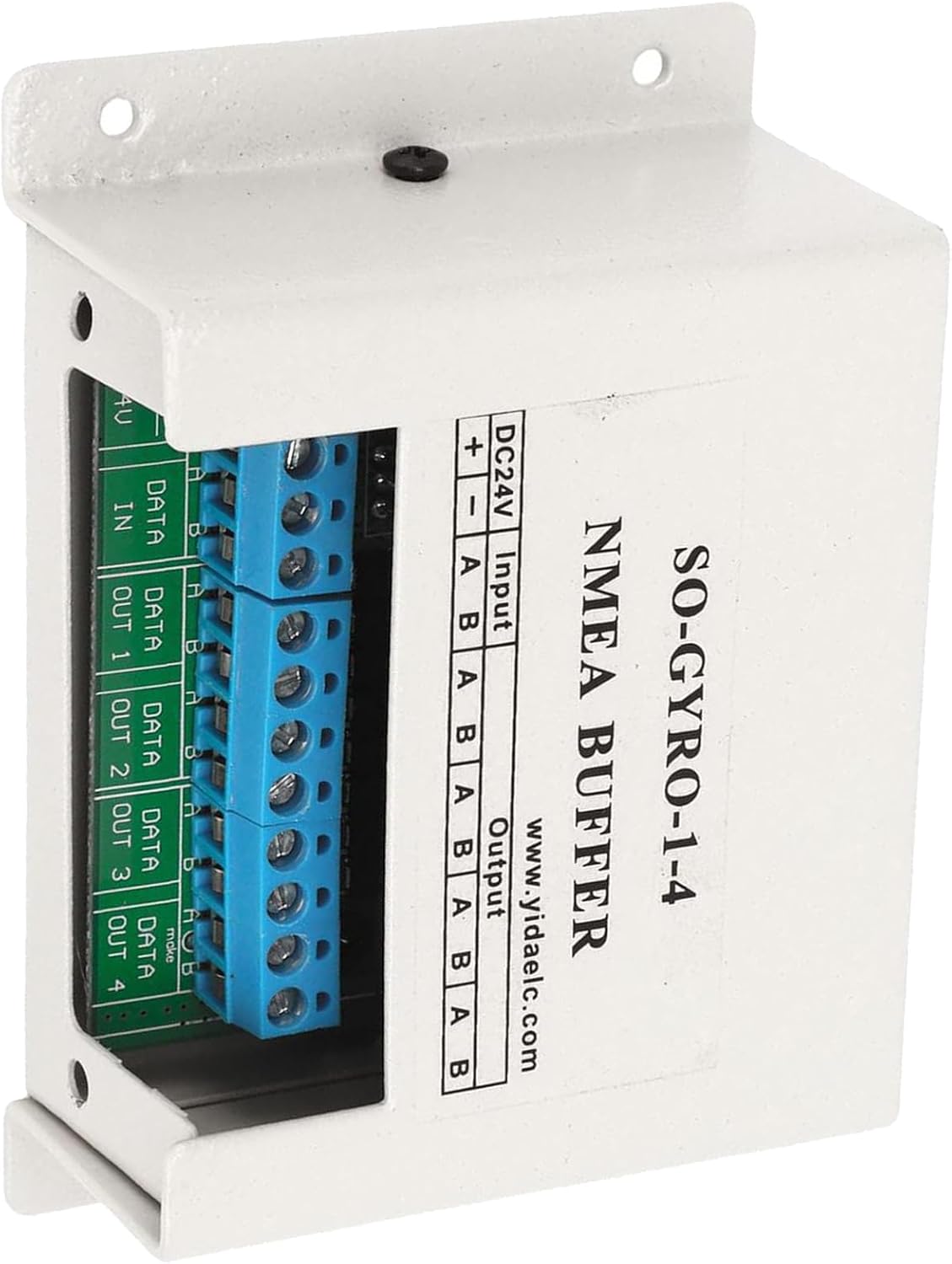 Innovative Marine Serials Line Splitter Isolating Buffer Converter ABS for Enhanced NMEA Signals Management & Stability Isolating Buffer Converter