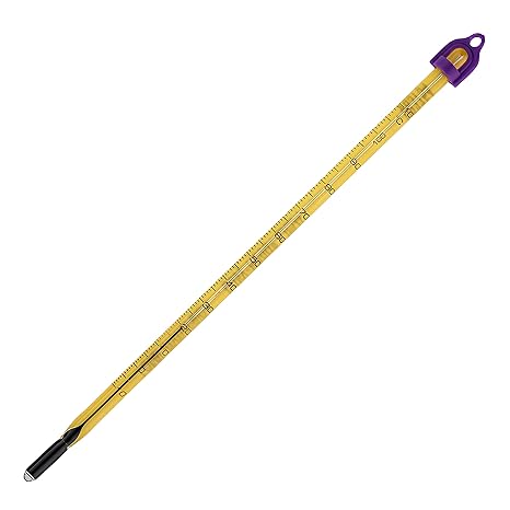 SP Bel-Art H-B Easy-Read Liquid-In-Glass Laboratory Thermometer,10 to 110C, Total Immersion, Enviro-Safe, Lead-Free, Biodegradable, Accurate, NIST Traceable for Labs, Pharma, Food Processing