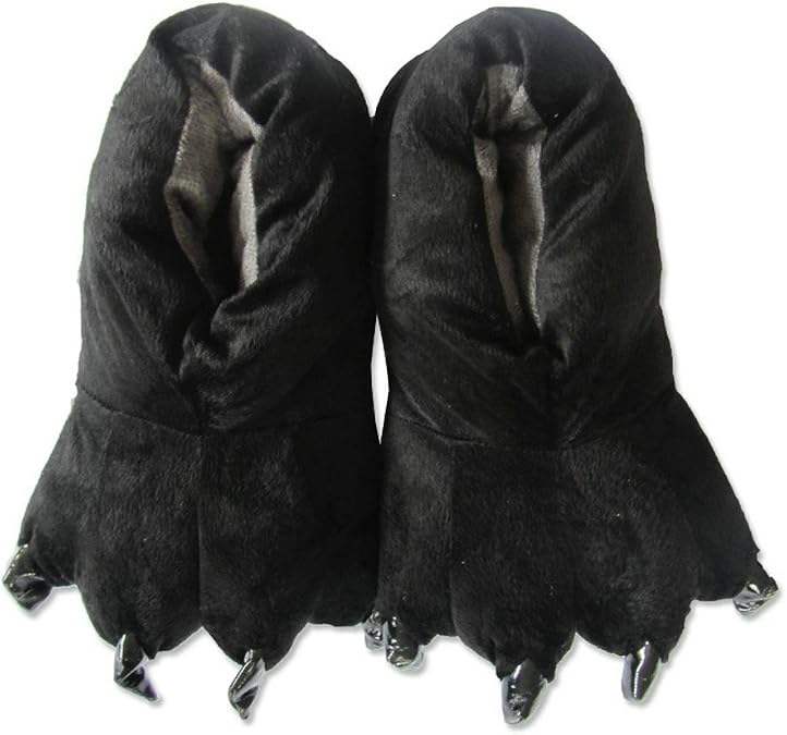 MizHome Unisex Soft Paw Claw Home Slippers Animal Costume Shoes