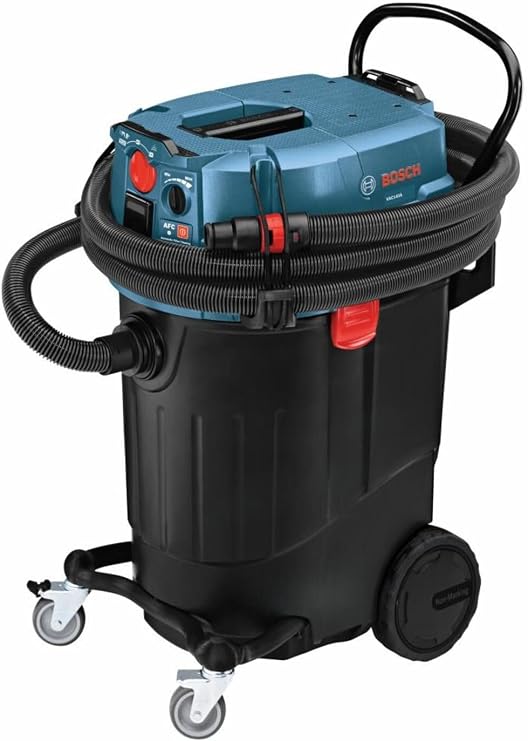 Bosch VAC140AH Portable 14 Gallon Dust Extractor with Auto Filter Clean and HEPA Filter