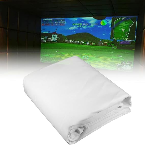 Golf Simulators Projection Screen, Indoor Golf Impact Screen for Golf Training, Golf Impact Screen Display Projection Screen(Size:3 * 2M/9.84x6.56FT)