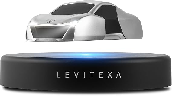 Levitexa Aerus Levitating Car - Floating Car, Levitating Toy Display Stand, Levitating Decor, Magnetic Display, Magnetic Levitation for Figures and Toys