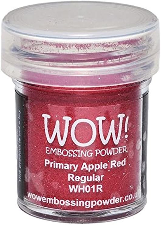 Wow Embossing Powder WOW-WH01R Embossing Powder, 15ml, Apple Red