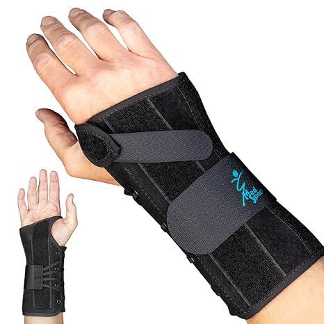 Med Spec 8" Wrist Lacer Support Brace Carpal Tunnel Right Hand Small