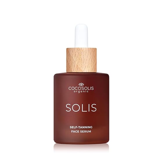 COCOSOLIS SOLIS Tanning Drops Gradual, Long-LastingSelf-tanning Face Serum, Self-Tanning and Care for the Face, Self-Tanning Drops for Individual Tan and Intensity in a Few Hours, Long-Lasting