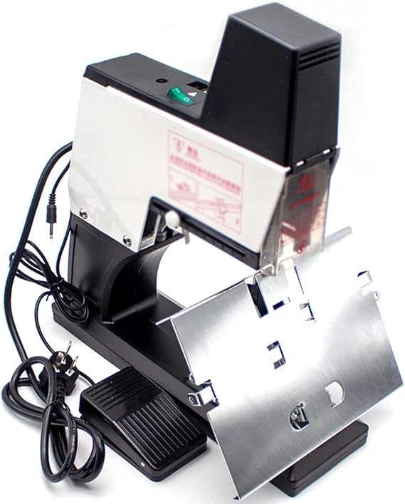 Automatic Binding Machine, Heavy Duty Manual Stapler for Flat Document Binding and Stapling